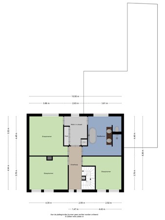 Floorplan - Aalstraat 8, 5126 CP Gilze