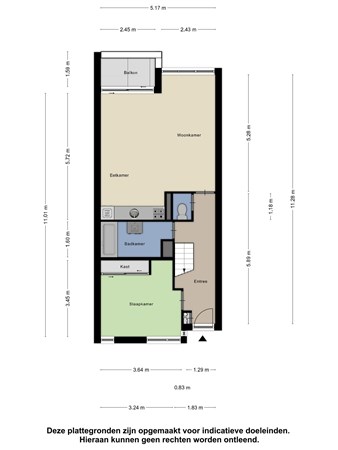 Floorplan - Taatedam 26, 2225 BN Katwijk