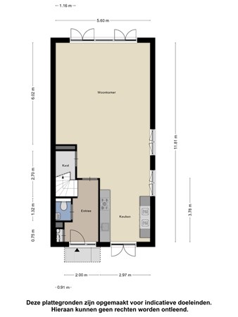 Floorplan - Haringkade 1, 2224 RA Katwijk