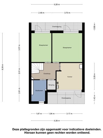 Floorplan - Prins Hendriklaan 20, 2224 XJ Katwijk