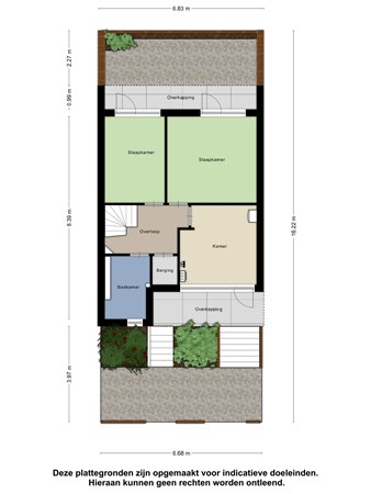 Floorplan - Prins Hendriklaan 20, 2224 XJ Katwijk