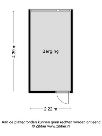 Floorplan - Troelstrastraat 46, 2221 RK Katwijk