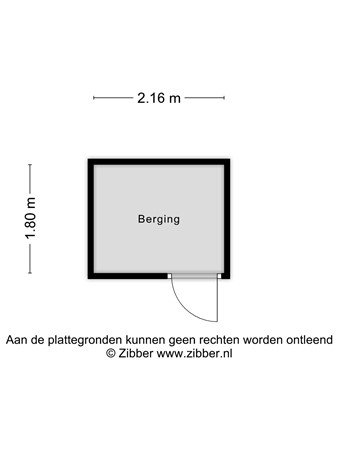 Floorplan - Pollux, 2221 MG Katwijk