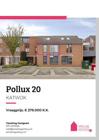 Brochure preview - Pollux 20, 2221 MG KATWIJK (1)