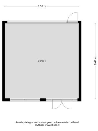 Floorplan - Boulevard, 2225 AD Katwijk