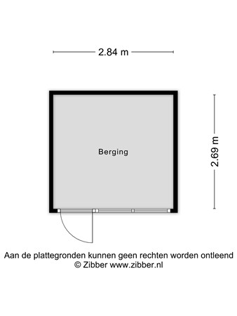 Floorplan - Paedtslaan 18, 2241 KB Wassenaar
