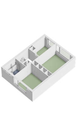 Floorplan - Paedtslaan 18, 2241 KB Wassenaar