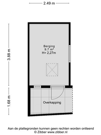 Floorplan - Koninginneweg 53, 2225 HJ Katwijk
