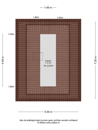 Floorplan - Koninginneweg 53, 2225 HJ Katwijk