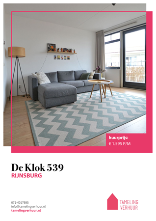 Brochure preview - De Klok 539, 2231 DX RIJNSBURG (1)
