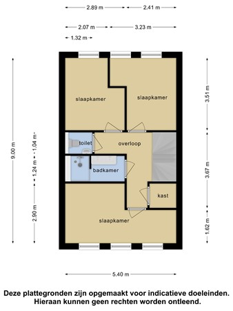 Floorplan - Prins Hendrikkade 163, 2225 JT Katwijk