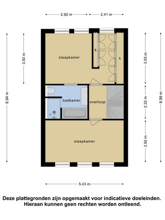 Floorplan - Prins Hendrikkade 163, 2225 JT Katwijk