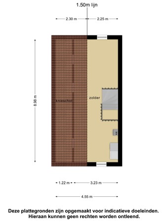 Floorplan - Prins Hendrikkade 163, 2225 JT Katwijk