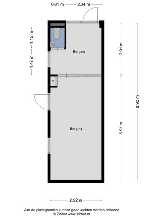 Floorplan - Katwijkerweg 27, 2235 AA Valkenburg