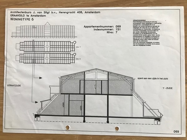 Floor plan - Silodam, 1013 AS Amsterdam 