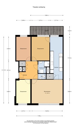 Plattegrond - Dickenslaan, 1102 XP Amsterdam - Plattegrond.jpg