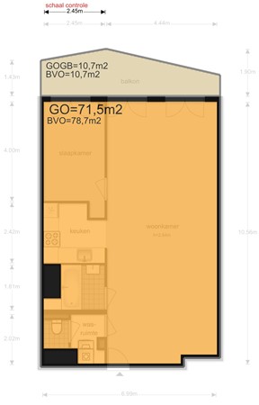 Plattegrond - President Kennedyplantsoen, 1079 SK Amsterdam 
