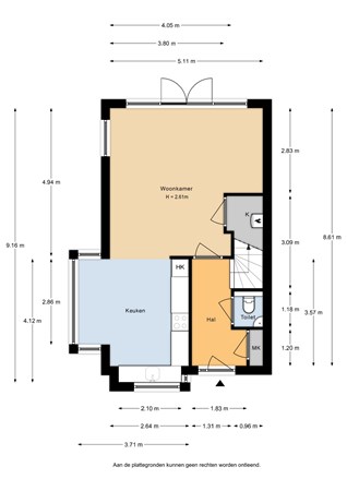 Beekhuizerzand 33, 6718 MD Ede - Beekhuizerzand 33, Ede - Begane Grond - 2D.jpg