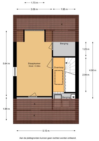 Beekhuizerzand 33, 6718 MD Ede - Beekhuizerzand 33, Ede - 2e Verdieping - 2D.jpg