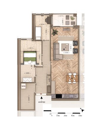 Dorpsstraat 270D, 3925 KK Scherpenzeel - Plattegrond appartement 5.jpg