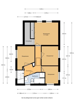 A.G. Wijersweg 7, 6733 AR Wekerom - A.G. Wijersweg 7 Wekerom - 1e Verdieping - 2D.jpg