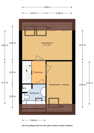Hermelijnlaan 27, 6741 BX Lunteren - Hermelijnlaan 27_1e verdieping.jpg