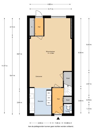 De Schans 31, 6733 ER Wekerom - De Schans 31 - Begane grond - 2D.jpg
