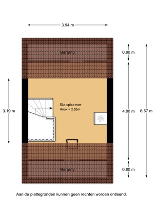 Leudal 50, 6718 NT Ede - Leudal 50 - 2e Verdieping - 2D.jpg