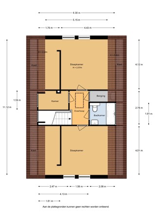 Edeseweg 9, 6741 CP Lunteren - Edeseweg 9 - 1e verdieping - 2D.jpg