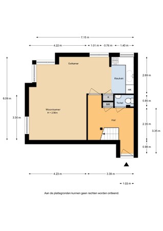 Dorpsstraat 94, 6732 AG Harskamp - Dorpsstraat 94 - 1e verdieping - 2D.jpg