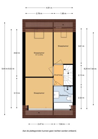 Ruttenbeeklaan 79, 6732 AZ Harskamp - Ruttenbeeklaan 79 - 1e verdieping - 2D.jpg