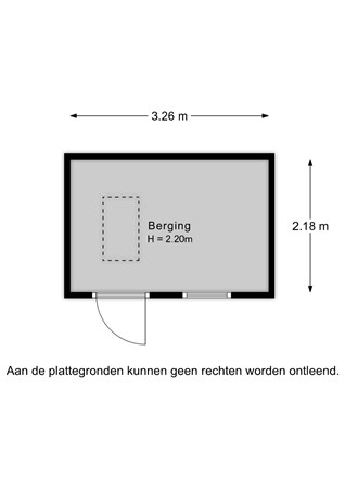 Ruttenbeeklaan 79, 6732 AZ Harskamp - Ruttenbeeklaan 79 - Berging - 2D.jpg