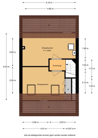 De Schans 33, 6733 ER Wekerom - De Schans 33 - 2e verdieping - 2D.jpg