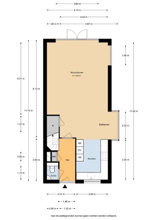 Schoolstraat 45, 6744 WS Ederveen - Schoolstraat 45 - Begane grond - 2D.jpg