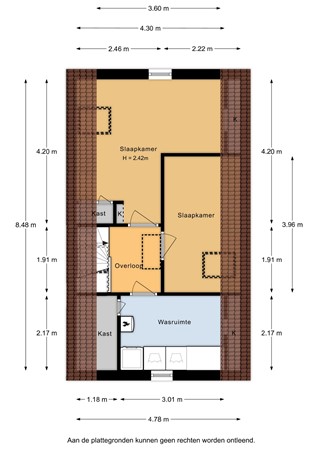 Pienemanstraat 35, 6717 WC Ede - Pienemanstraat 35 - 2e verdieping - 2D.jpg