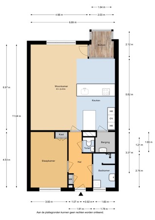 Laan van Kernhem 329, 6718 GW Ede - Laan van Kernhem 329 - Appartement - 2D.jpg