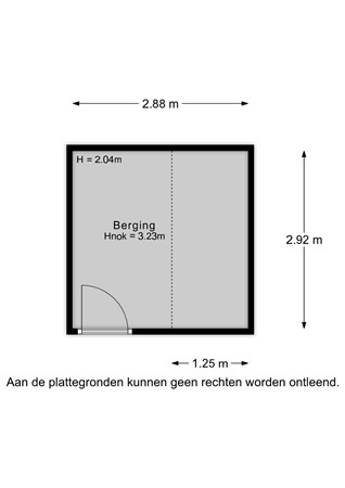 Laan van Kernhem 329, 6718 GW Ede - Laan van Kernhem 329 - Berging - 2D.jpg