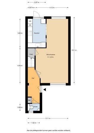 Platanenlaan 36, 3927 AX Renswoude - Platanenlaan 36_Begane grond_2D.jpg