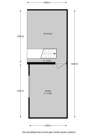 Molenstraat 13, 6732 BP Harskamp - Molenstraat 13 - Garage 1e verdieping - 2D.jpg
