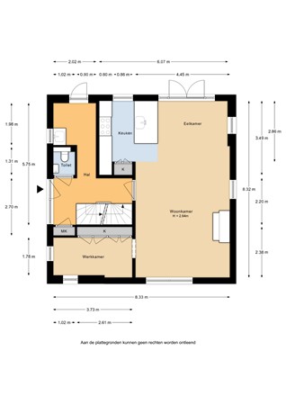 'T Veld 25, 3959 BN Overberg - 't Veld 25_Begane grond.jpg