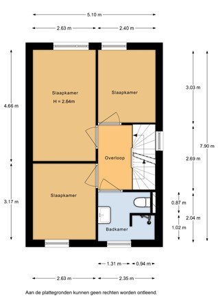 De Hooyer 39, 6733 EM Wekerom - De Hooyer 39 - 1e verdieping - 2D.jpg