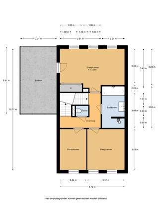 Dorpsplein 10F, 6733 AV Wekerom - Dorpsplein 10f_1e verdieping.jpg