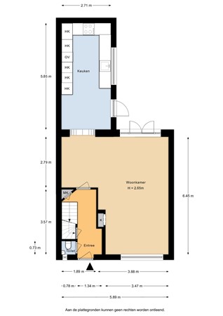 Borneolaan 15, 6712 BG Ede - Borneolaan 15 - Begane grond - 2D.jpg