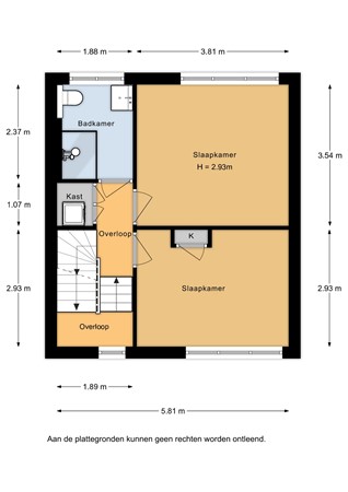 Borneolaan 15, 6712 BG Ede - Borneolaan 15 - 1e verdieping - 2D.jpg