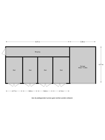 Meulunterse Engweg 2, 6741 ZT Lunteren - Meulunterse Engweg 2 - Stal 3 - 2D.jpg