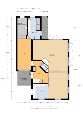 Dorpsstraat 36, 6732 AE Harskamp - Dorpsstraat 36 - Begane grond - 2D.jpg