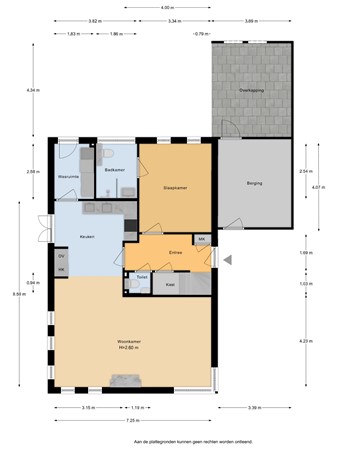 Regiment 13, 6711 VR Ede - Regiment 13 - Begane grond - 2D.jpg