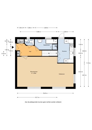 Groeperweg 7, 3927 CR Renswoude - Groeperweg 7 - Begane grond - 2D.jpg