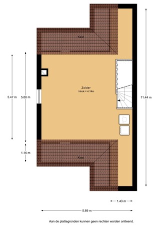 Beekweide 17, 3927 SC Renswoude - Beekweide 17 - 2e verdieping - 2D.jpg