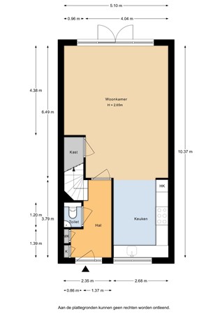 Veldjeshof 14, 6744 VB Ederveen - Veldjeshof 14 - Begane grond - 2D.jpg